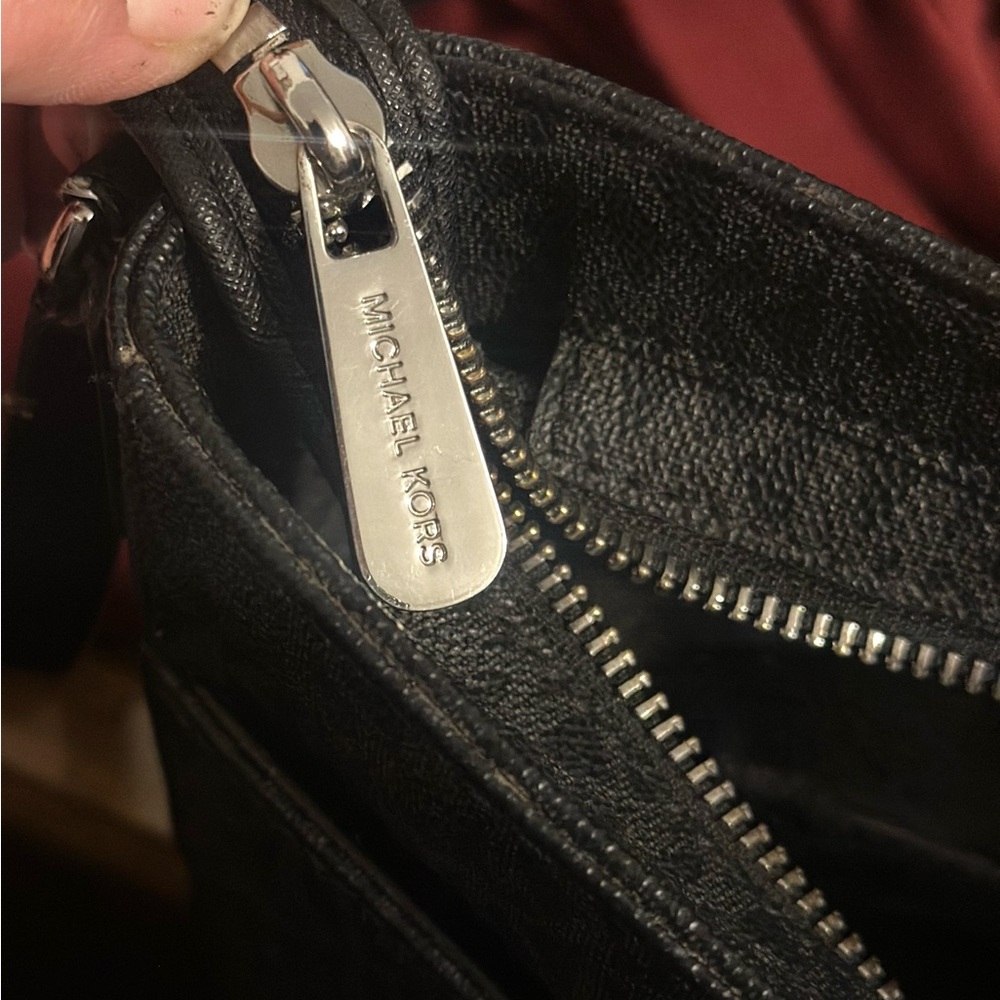 Michael Kors Charcoal Shoulder Bag - Picture 4 of 6